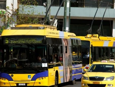 Στάση εργασίας θα πραγματοποιήσουν σήμερα το μεσημέρι τα τρόλεϊ